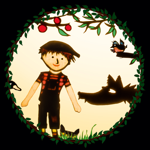 Schattenspiel rotkaeppchen